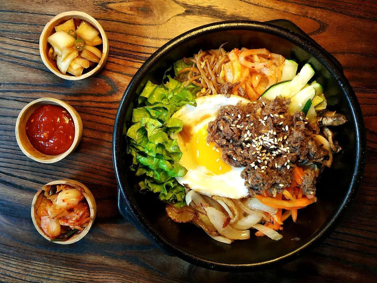 Bibimbap Korea Selatan Hidangan Nasi Campur dengan Rasa Khas
